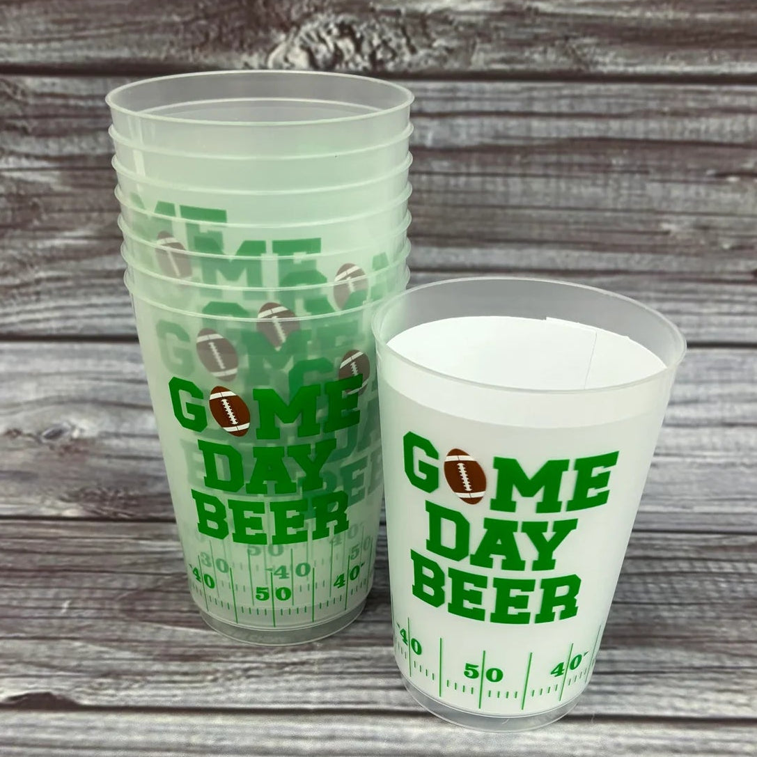 Swig Gameday Beer Frosted Tailgate Cups - 8PK