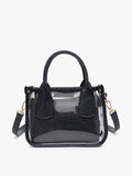 Clear Stacey Crossbody with Strap And Handles Bag In A Bag