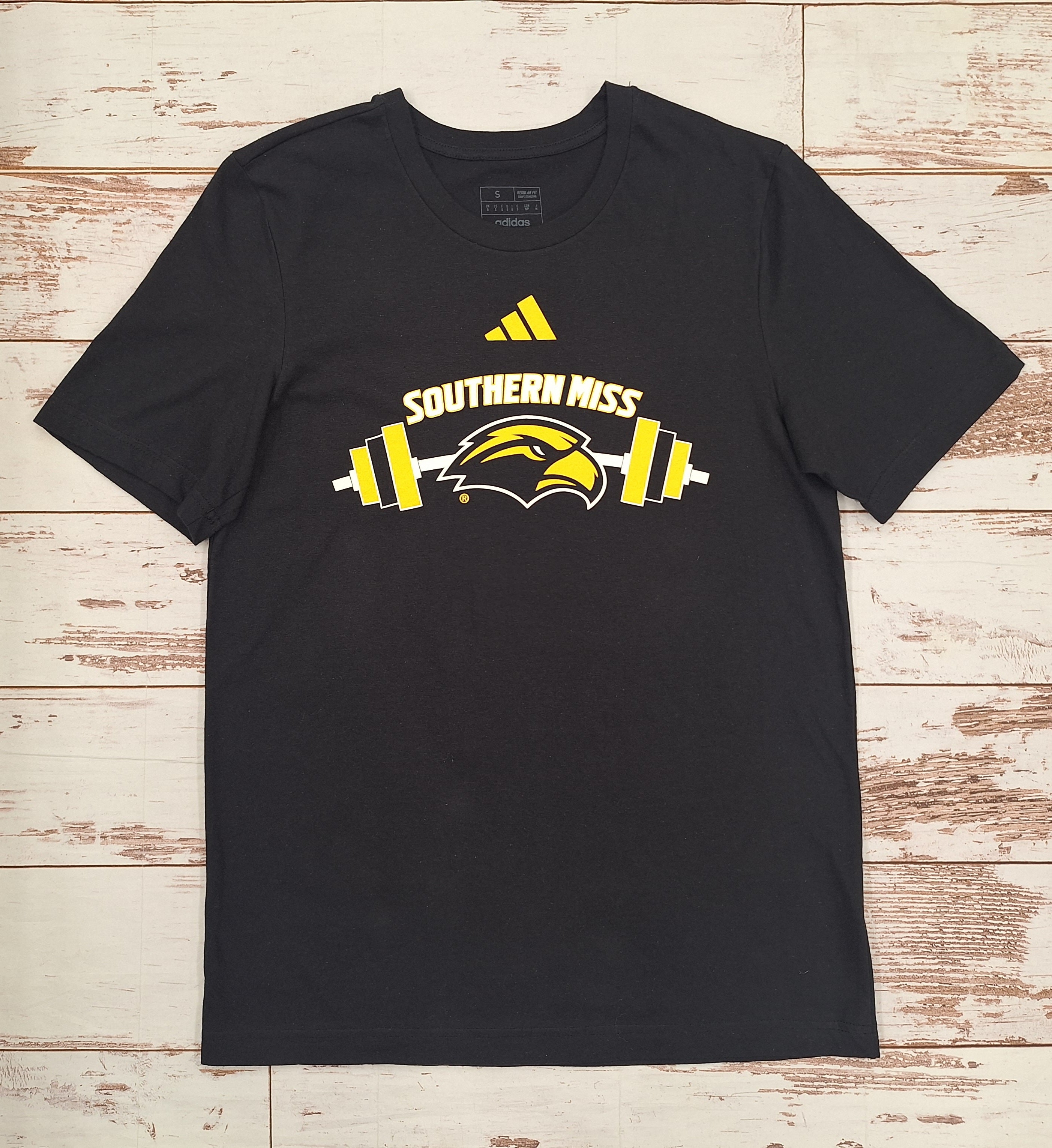 T-Shirt Short Sleeve Fresh Southern Miss Eagle Head Weights