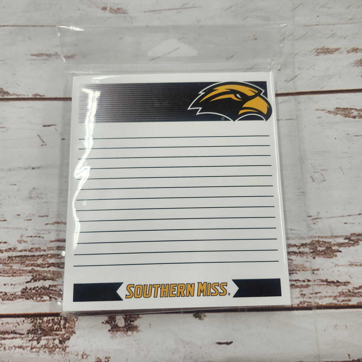 Memo Pad 50 Sheets 2 Pack Eagle Head Southern Miss