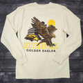 Live Mascot Stadium Long Sleeve T-Shirt with Attack Eagle