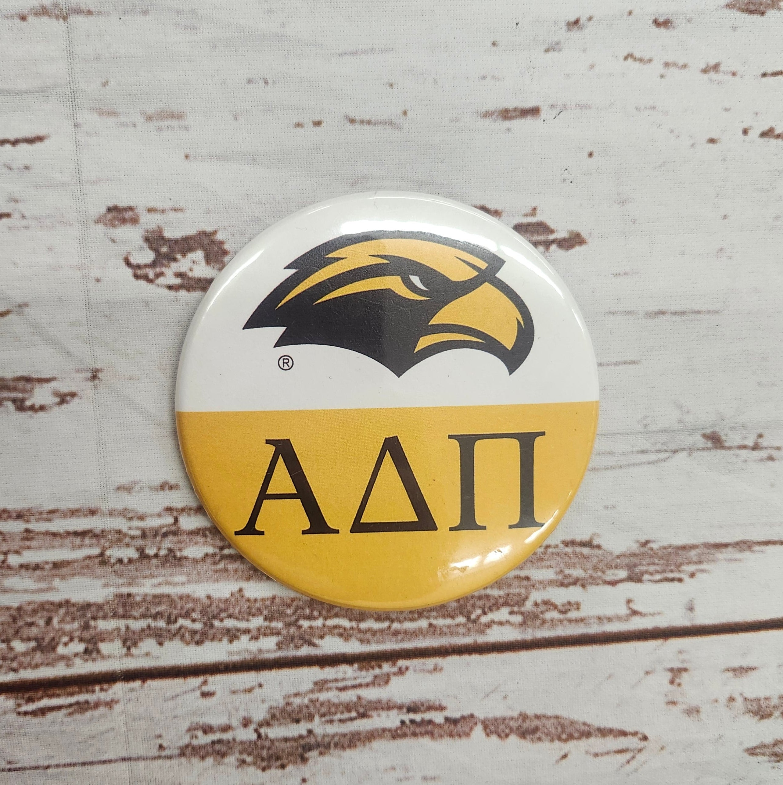 Button Eagle Head Alpha Delta Pi