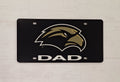 Auto License Plate Eagle Head Dad