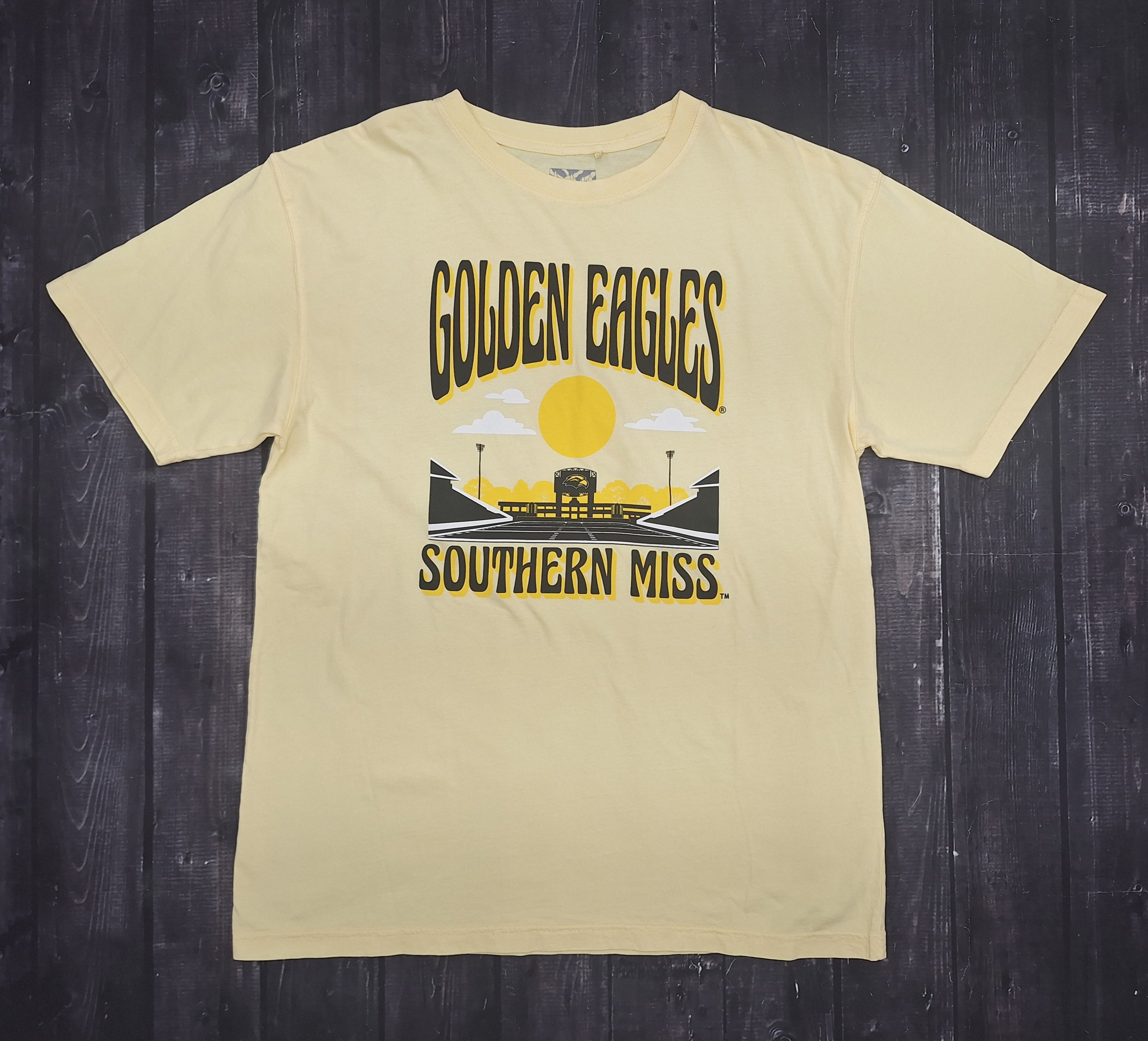 T-Shirt Short Sleeve Summit Sunset Over Stadium