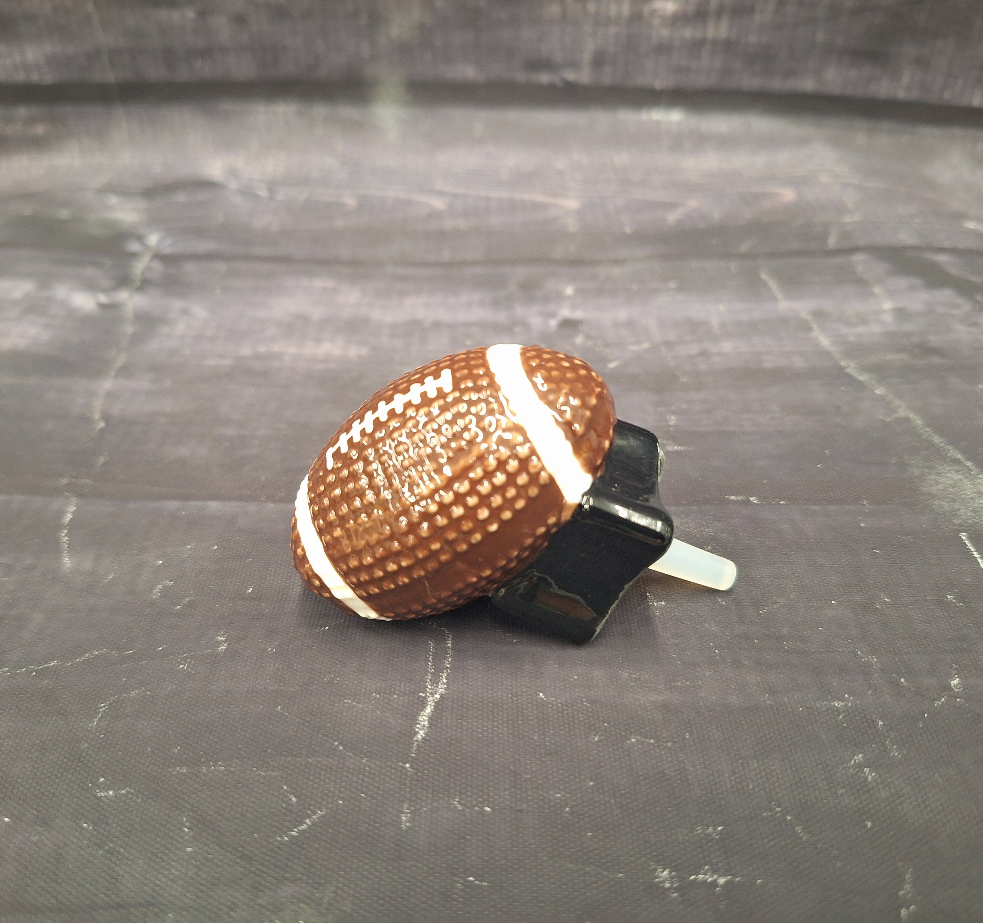 Hand-painted Ceramic Touchdown! Football Mini