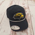 Youth Rope Bill Baseball Cap with Eagle Head