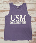Tnktp Full Front University Of Southern Mississippi Bar Southern Miss Grape