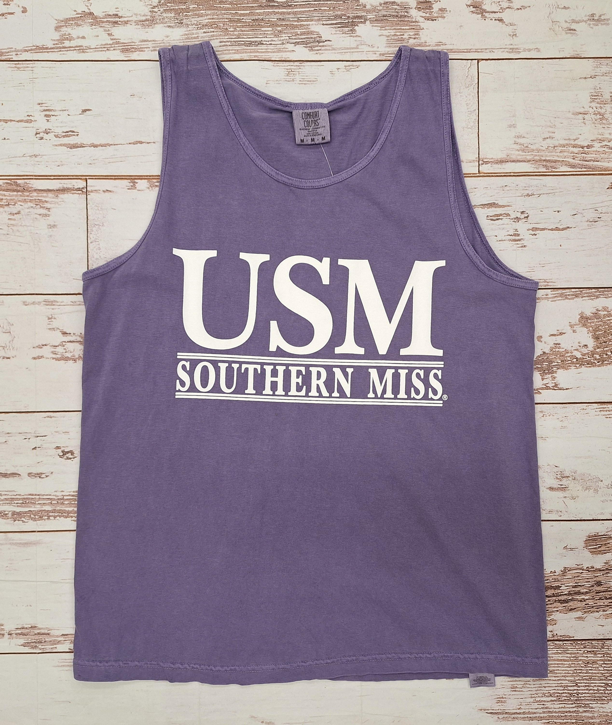 Tnktp Full Front University Of Southern Mississippi Bar Southern Miss Grape