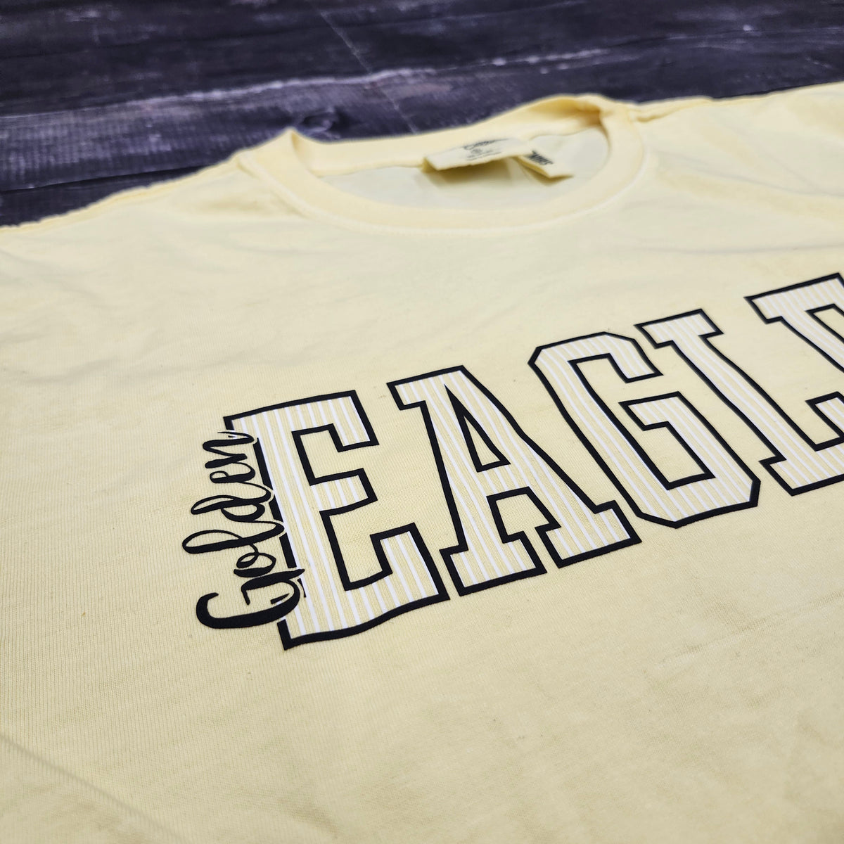 Women's Coastal Color Short Sleeve T-Shirt with Golden Eagles