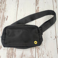 Zip Belt Fanny Pack with Eagle Head Medallion