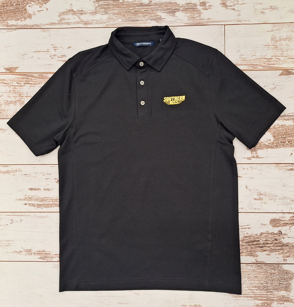 Cutter & Buck Men's Advantage Eco Refresh Polo with Southern Miss Bars