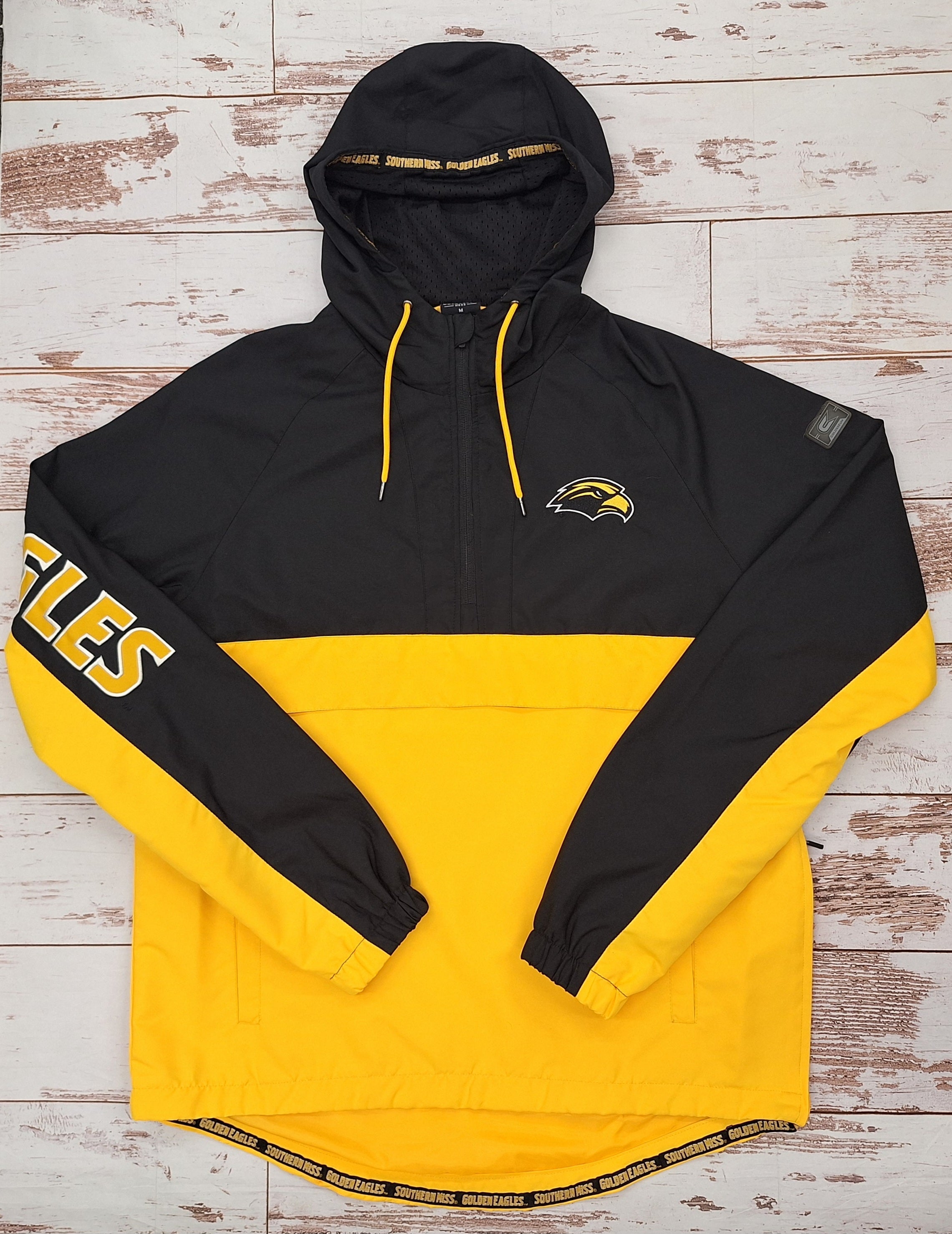 Anorak Full Zip Rain Jacket with Eagle Head