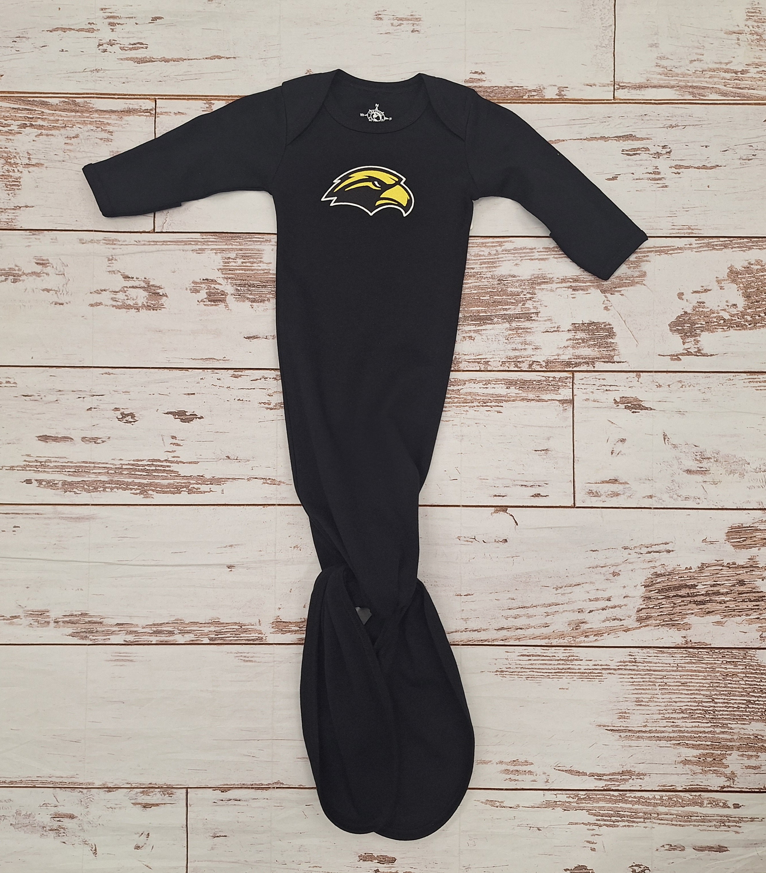 Creative Knitwear Baby Knotted Gown with Eagle Head