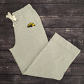 Ladies Seersucker Striped Pant with Eagle Head