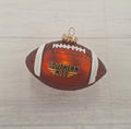Christmas Ornament Football Glass Southern Miss Bars
