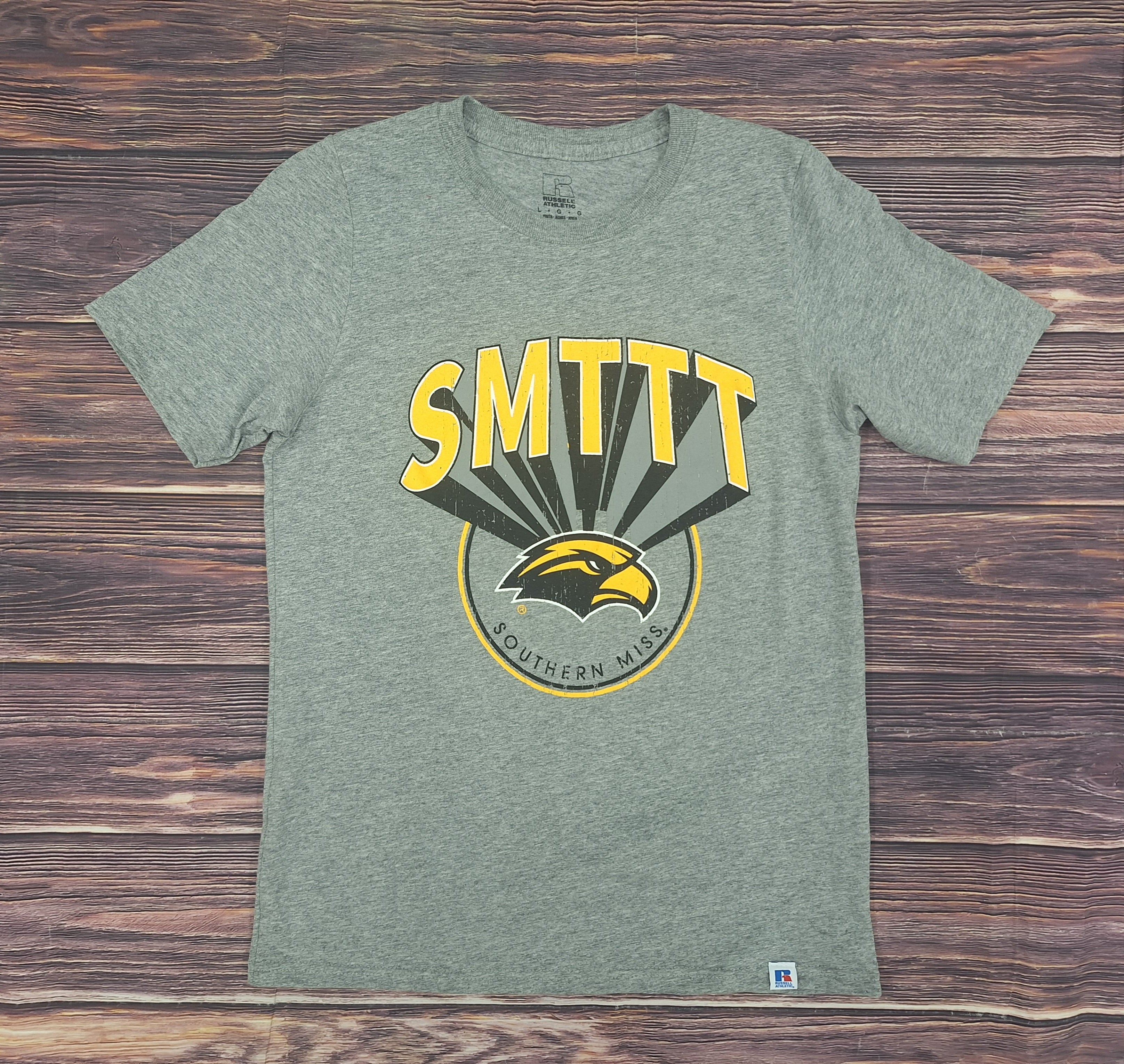 Youth T-Shirt Short Sleeve Essential Full Front SMTTT Eagle Head Southern Miss