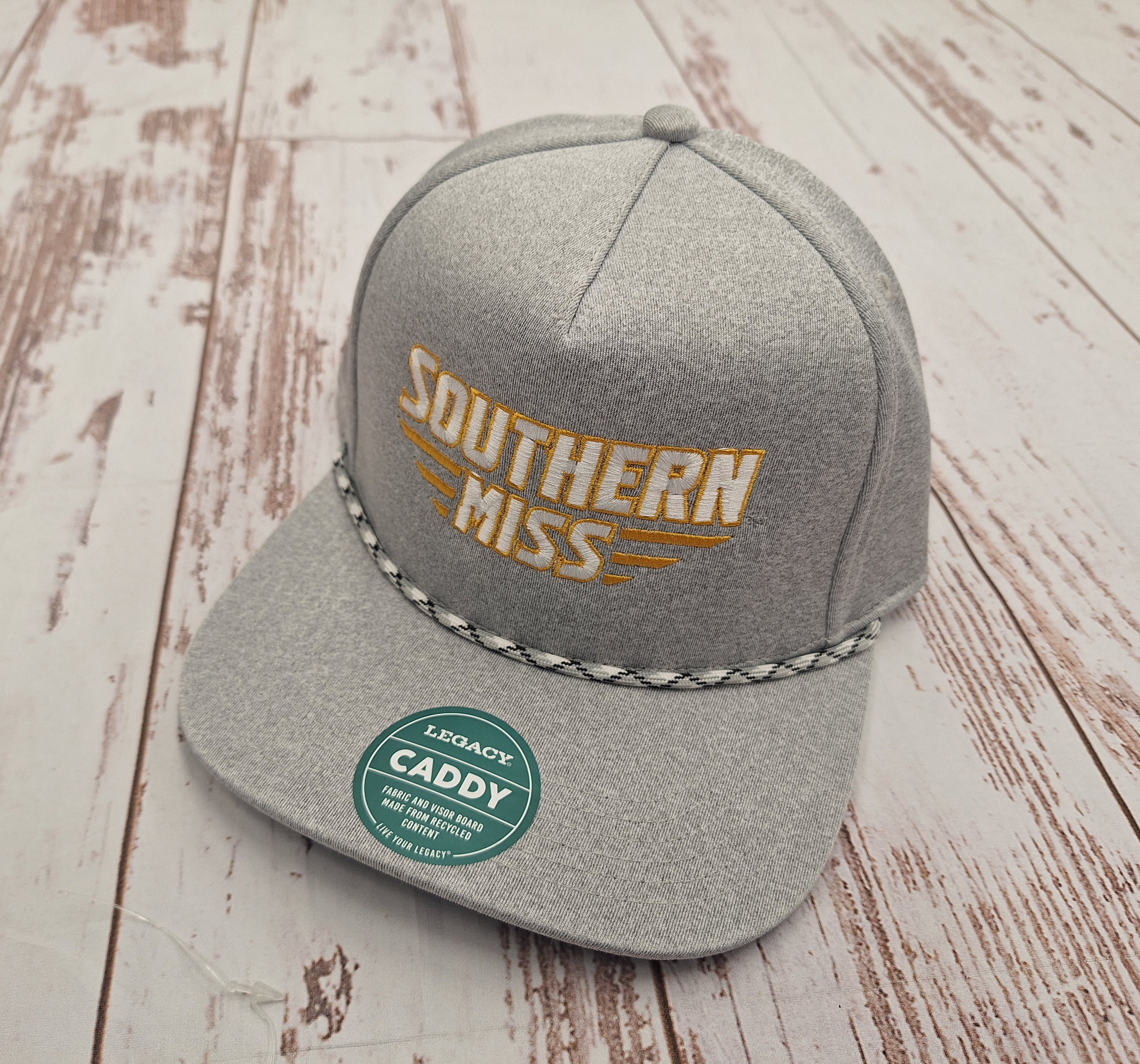 Cap Baseball Caddy Bill Rope Cf Southern Miss Bars