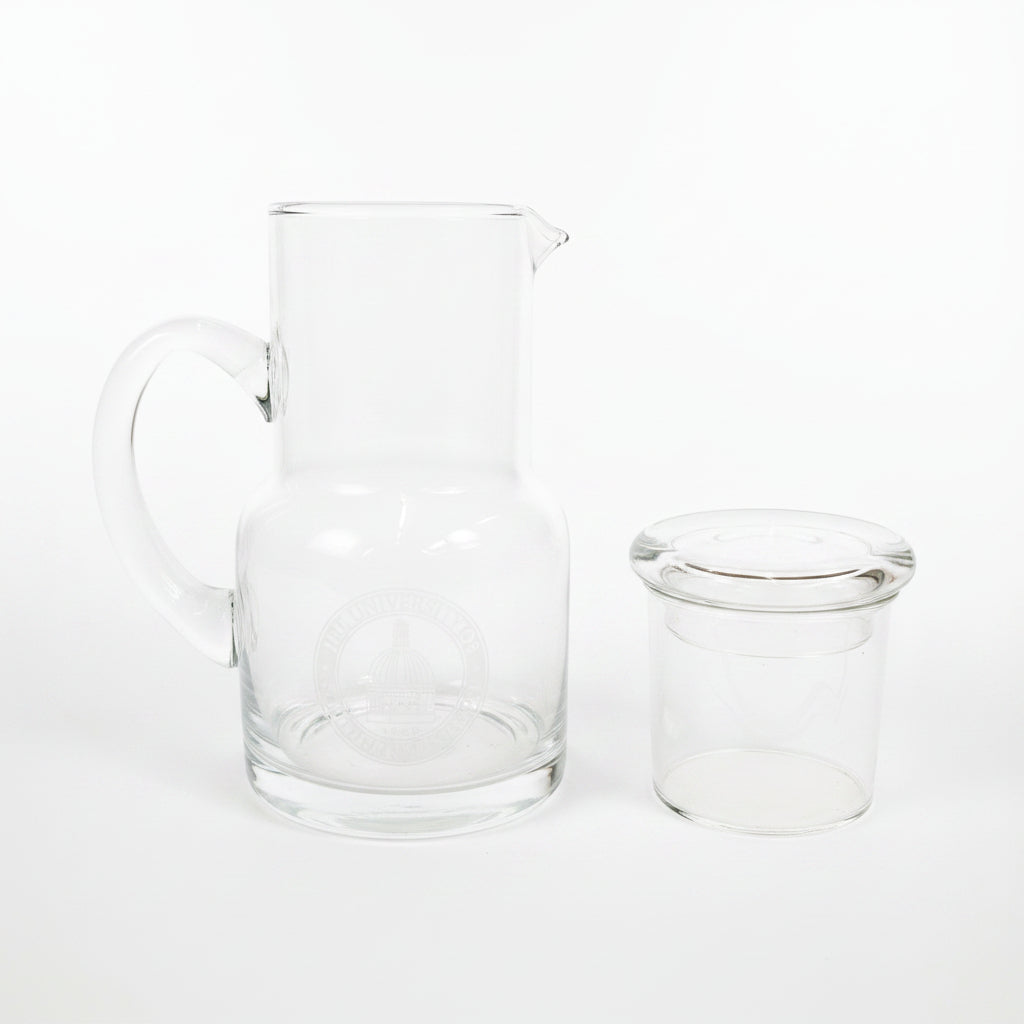 Glass Executive Water Pitcher with USM Seal