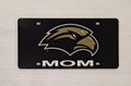 Auto License Plate Eagle Head Mom