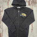 Core Fleece Full Zip Hooded Sweatshirt with Eagle Head Patch