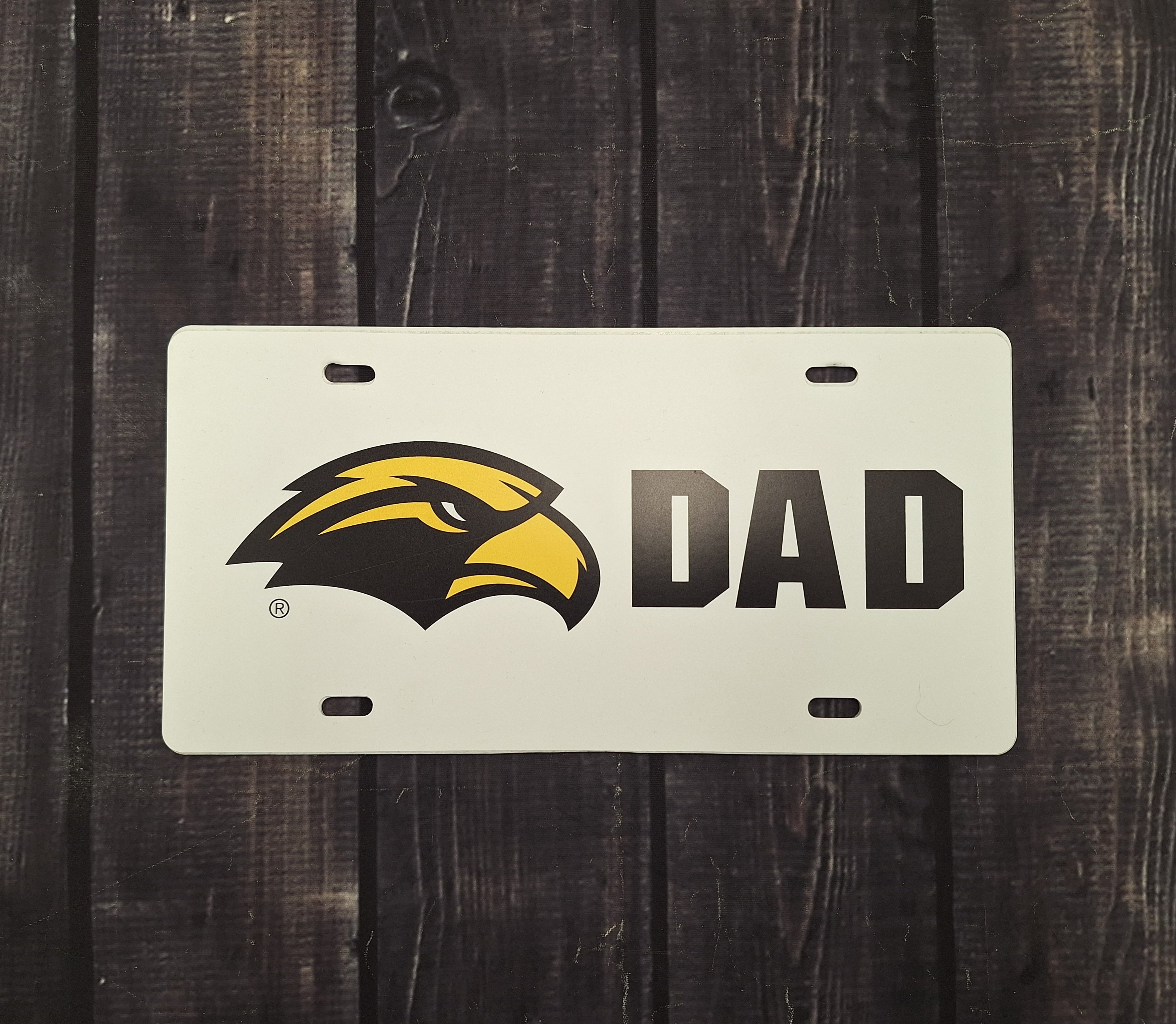 Auto License Plate Dad Eagle Head