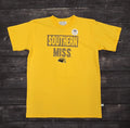 Youth Striped Southern Miss Short Sleeve T-Shirt with Eagle Head