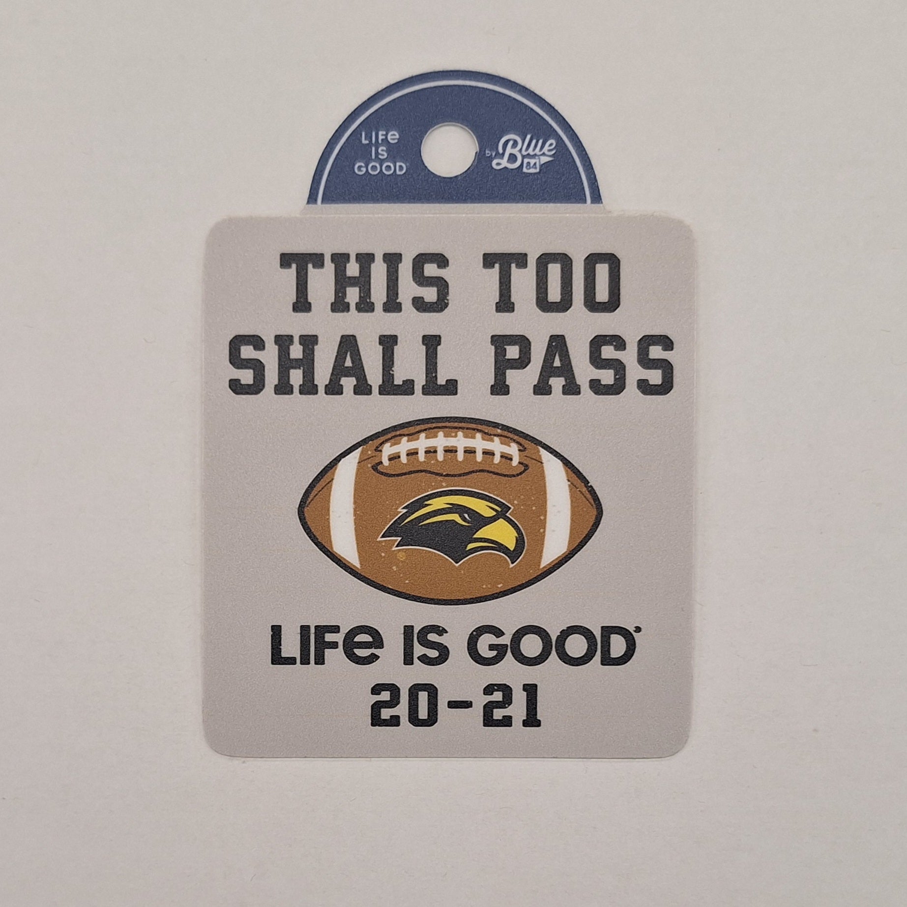 This Too Shall Pass Football Sticker