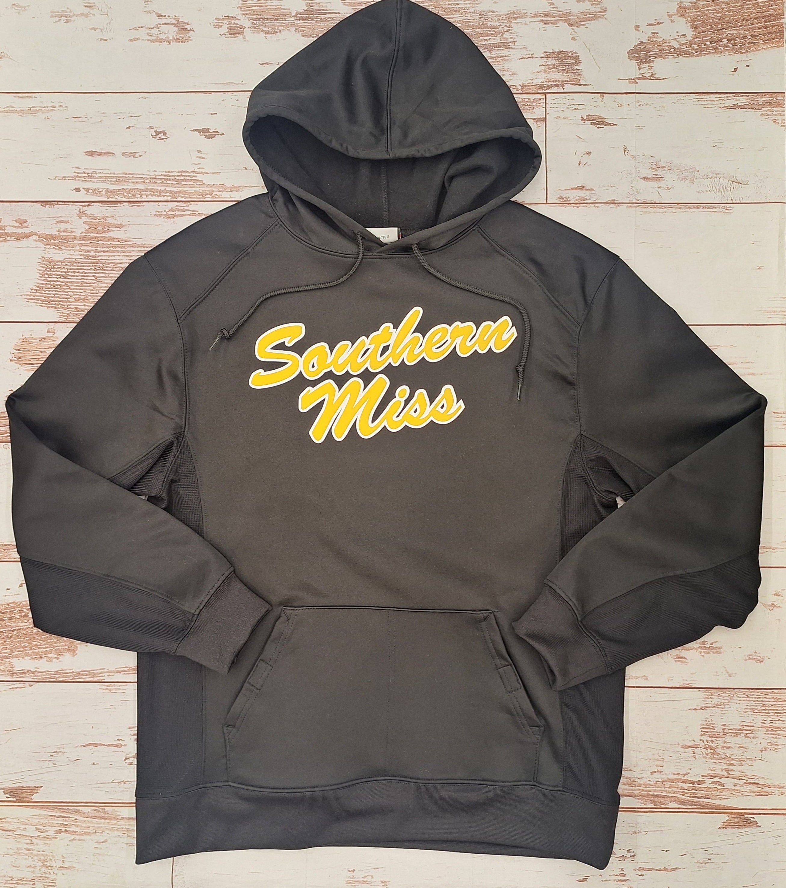 Performance Fleece Hooded Sweatshirt with Southern Miss Script