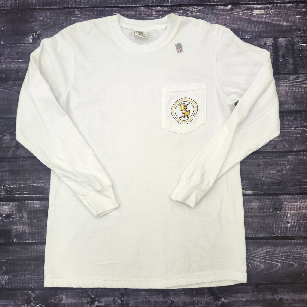Pete Taylor Park Long Sleeve T-Shirt with Stacked USM on Pocket