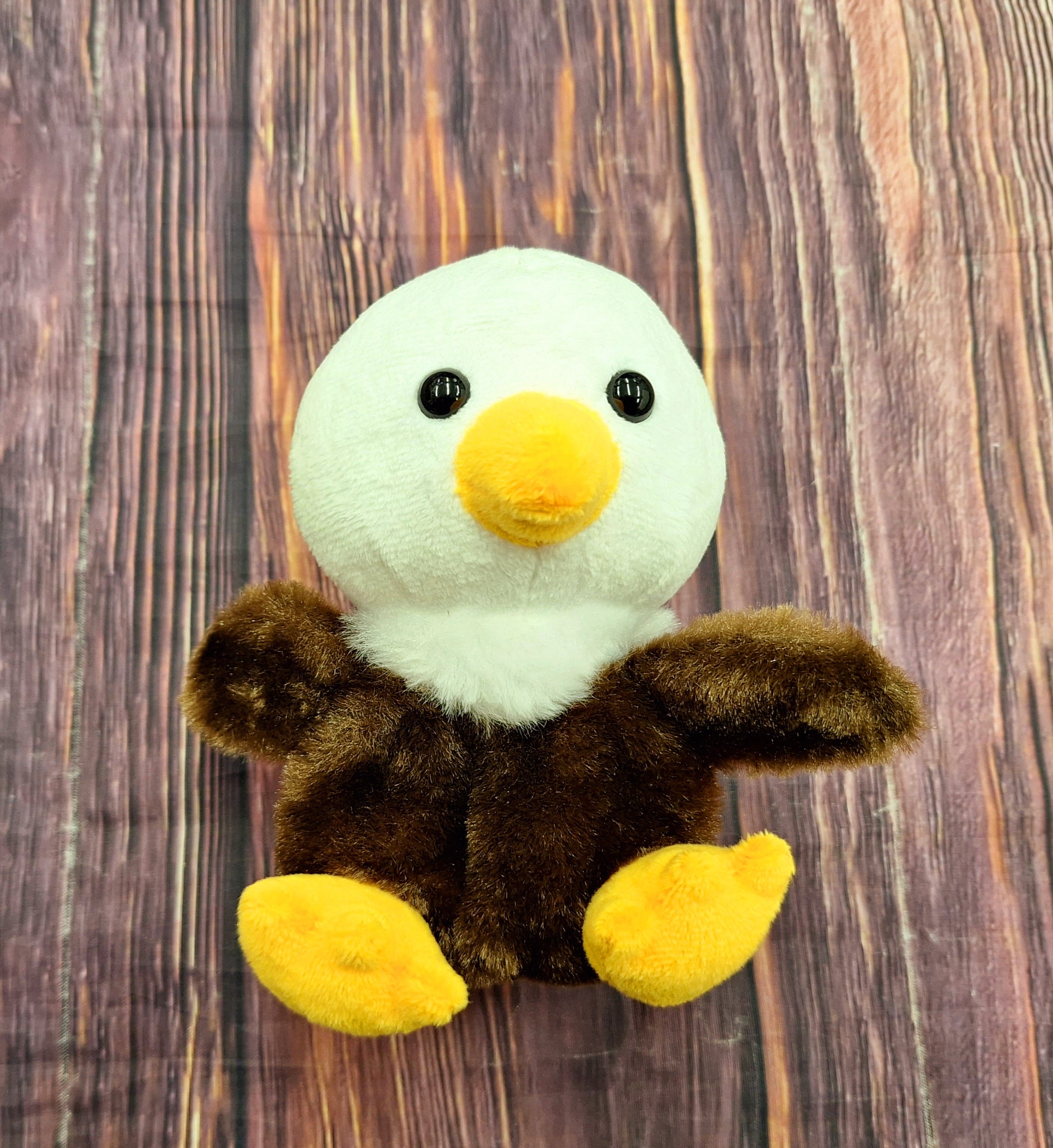 Nuggetz Bean Bag Eagle Plush 6"