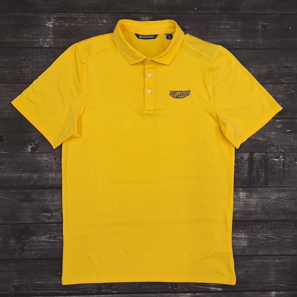 Cutter & Buck Men's Coastline Epic Comfort Eco Polo with Southern Miss Bars