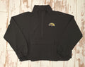 Women's Stretch Woven Quarter Zip Jacket with Eagle Head