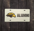 Auto License Plate Eagle Head Alumni