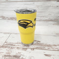 Tumbler with Lid 360 Stripes Eagle Head