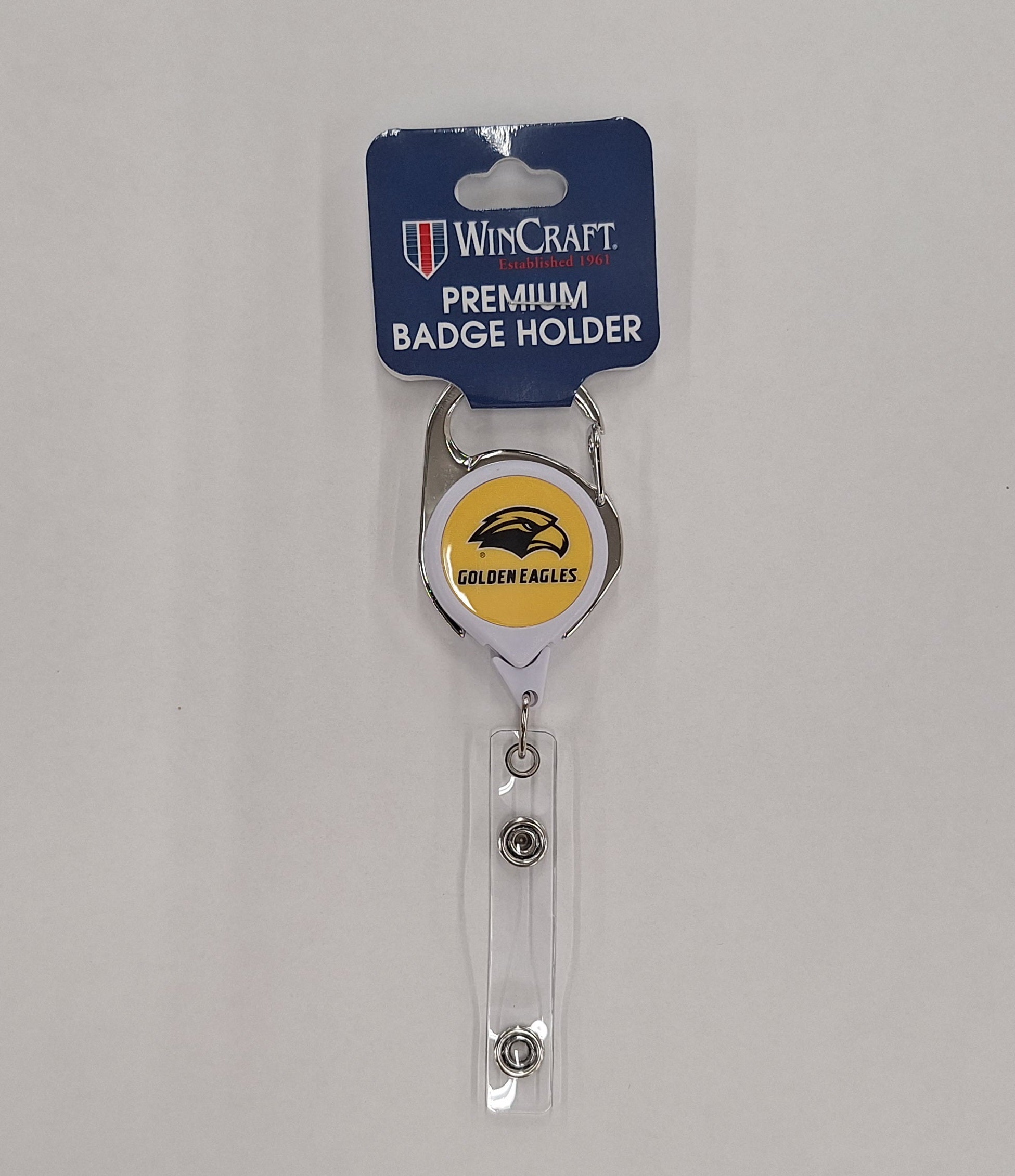 Premium Badge Holder Reel with Eagle Head Golden Eagles