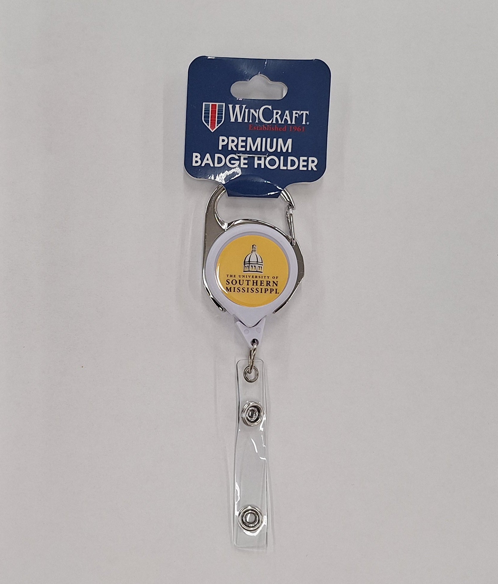 Premium Badge Holder Reel with University Logo
