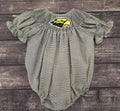Vive La Fete, Inc Baby Smocked Gingham with Eagle Head