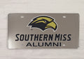 Auto License Plate Eagle Head Southern Miss Alumni