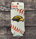 Baseball Slim Can Coozie with Golden Eagles Eagle Head