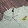Antigua Men's Ivy Polo with Southern Miss Bars