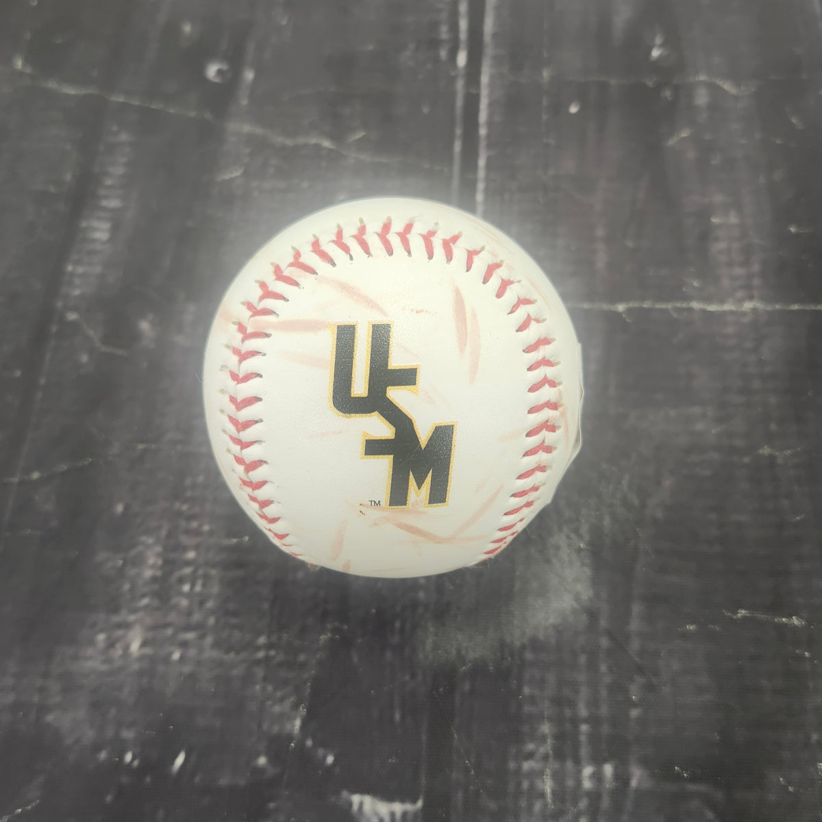 Marked Baseball with Stacked USM