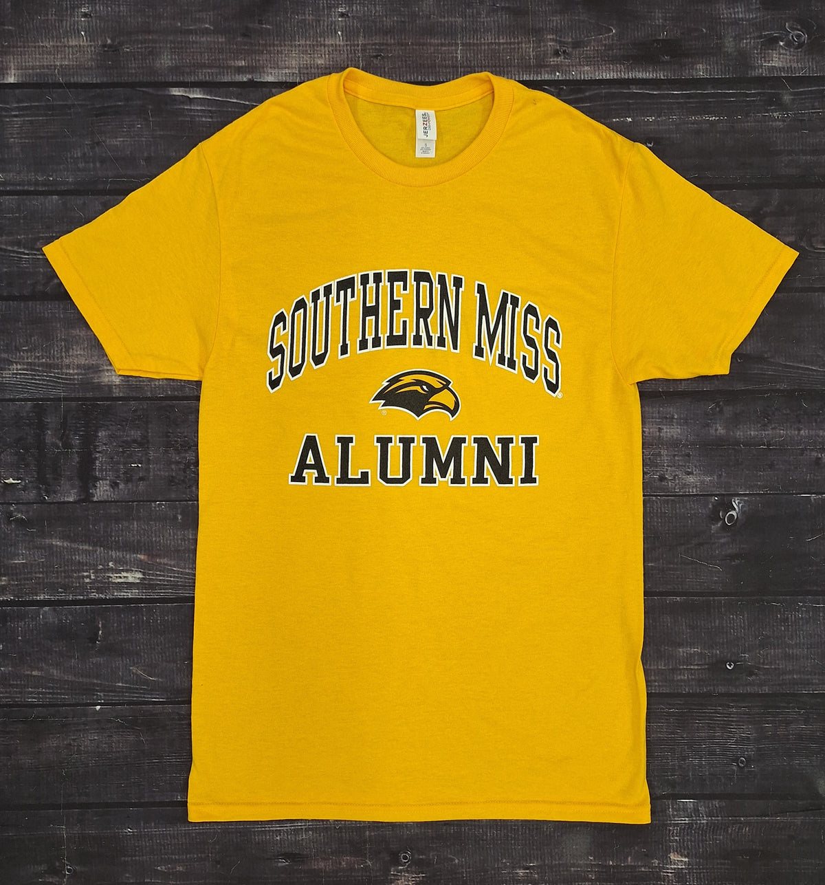 Essential Southern Miss Short Sleeve T-Shirt with Eagle Head Alumni