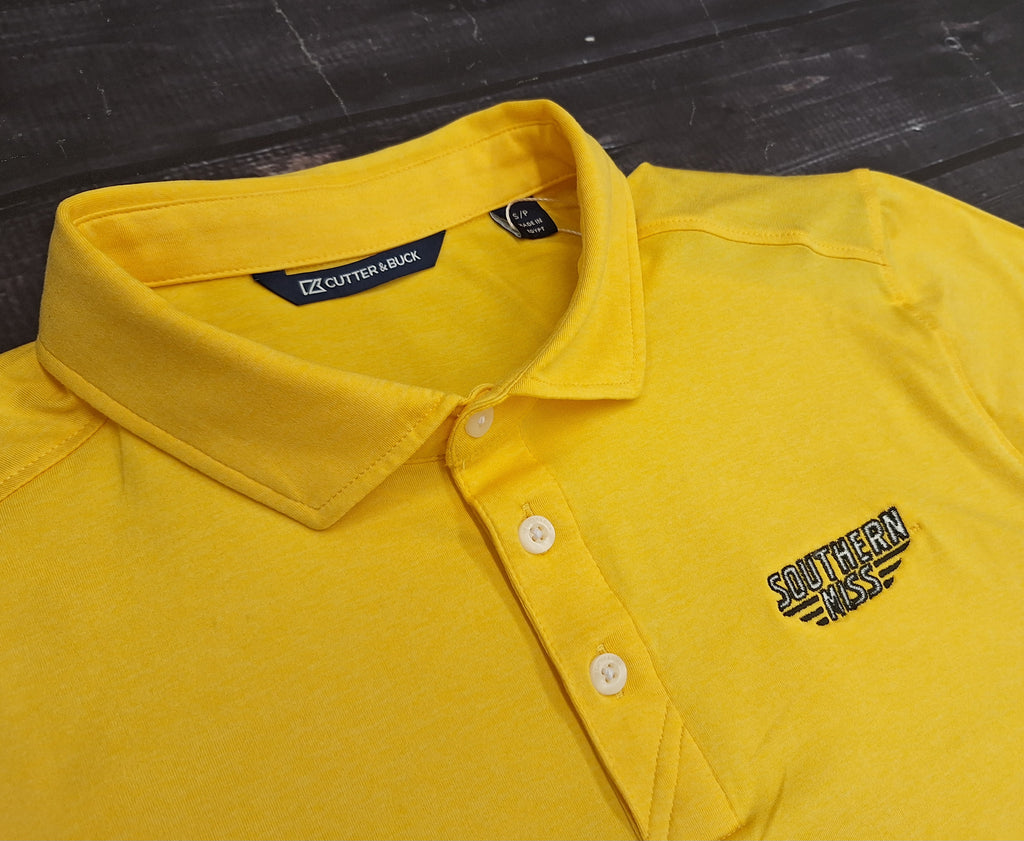 Cutter & Buck Men's Coastline Epic Comfort Eco Polo with Southern Miss Bars
