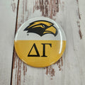 Eagle Head Button with Delta Gamma