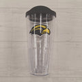 Clear 24 oz Classic Tumbler with Eagle Head Patch