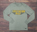 T-Shirt Long Sleeve Southern Miss Bars Retro