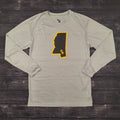 B-Core Long Sleeve T-Shirt with MS Emblem Stacked USM