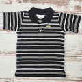 Toddler Multistripe Polo with Eagle Head