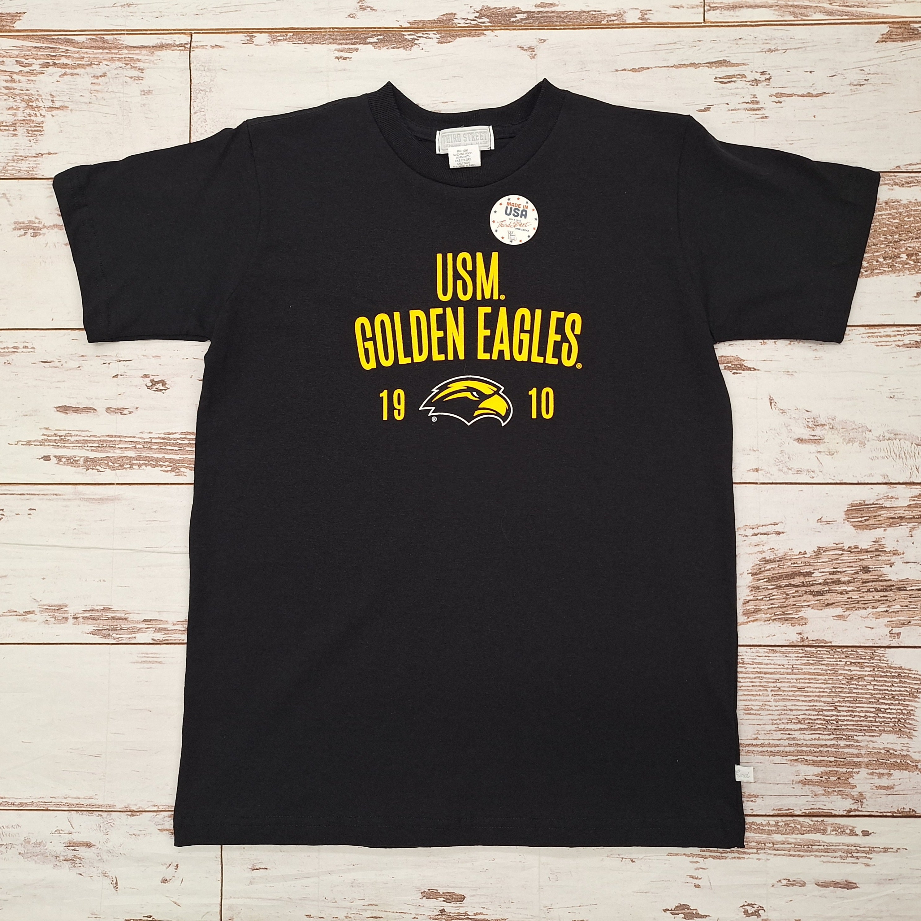 Youth T-Shirt Short Sleeve with Multiple Logos