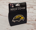 Auto Chrome Hitch Cover with Gold Eagle Head